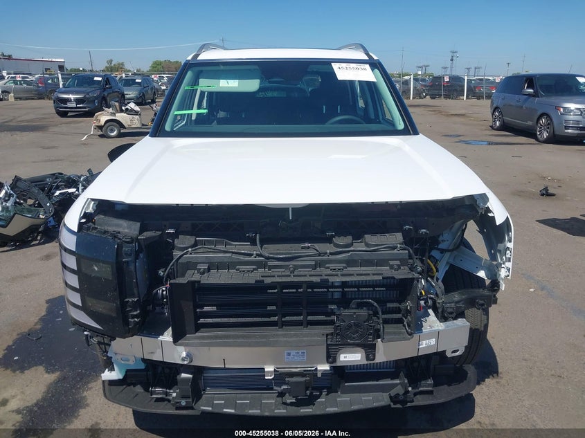 VIN KM8RH5SAXTU057219 2026 HYUNDAI PALISADE HEV BLUE SEL PREMIUM 7P