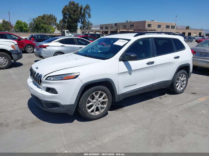 2017 Jeep Cherokee Sport Fwd 1C4PJLAB2HW547860 photo 1