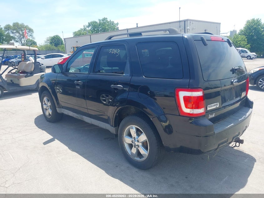 2009 Ford Escape 3.0 Xlt black Lot 111045255063 Vin 1FMCU93GX9KC05191