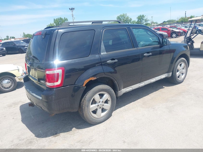 2009 Ford Escape 3.0 Xlt black Lot 111045255063 Vin 1FMCU93GX9KC05191