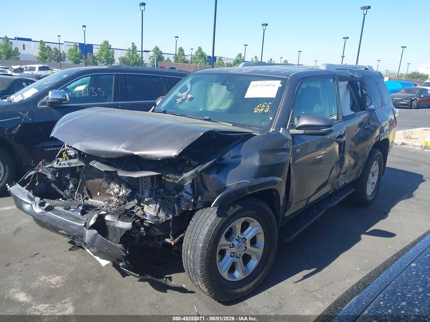 Vin: jtezu5jr6f5087027, lot: 45752880, toyota 4runner sr5 premium 20152