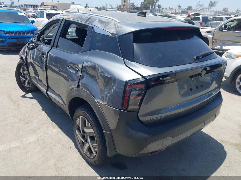 VIN 3N8AP6CE7TL321880 2026 NISSAN KICKS SV