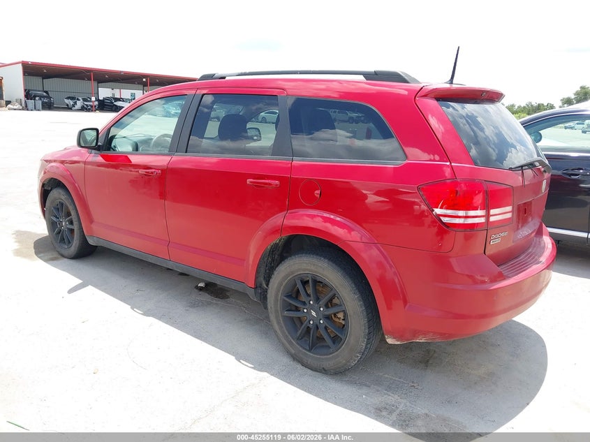 Vin: 3c4pdcab9lt251143, lot: 45752928, dodge journey se value 20203
