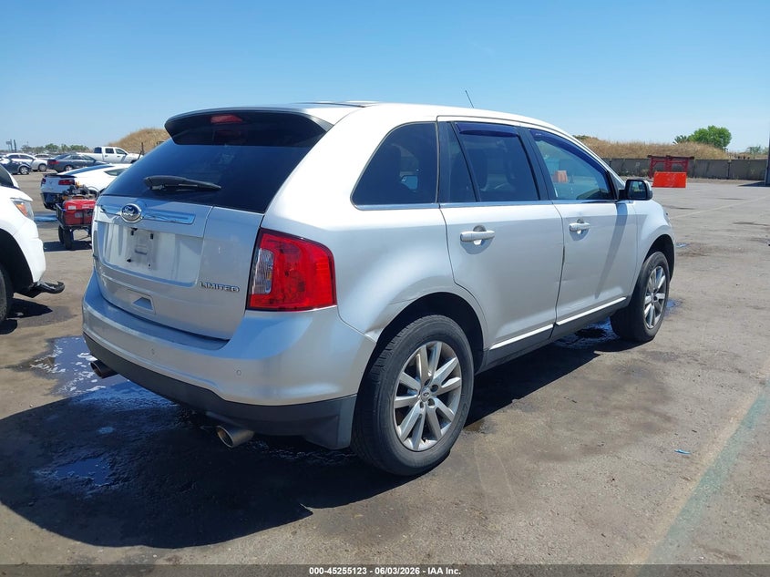 Vin: 2fmdk3kc9cba15891, lot: 45752932, ford edge limited 20124