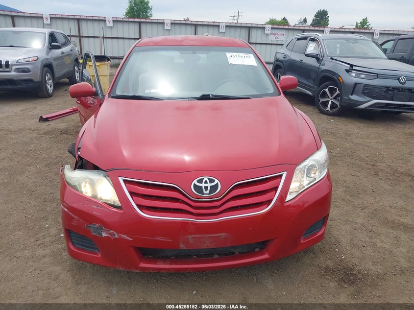 2011 TOYOTA CAMRY SEDAN 2.5L I-4 DOHC, VVT, 169HP