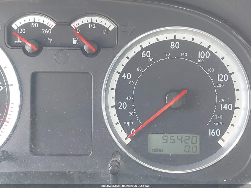 2000 Volkswagen Golf Gl VIN: WVWBA21J6YW423957 Lot: 45255159