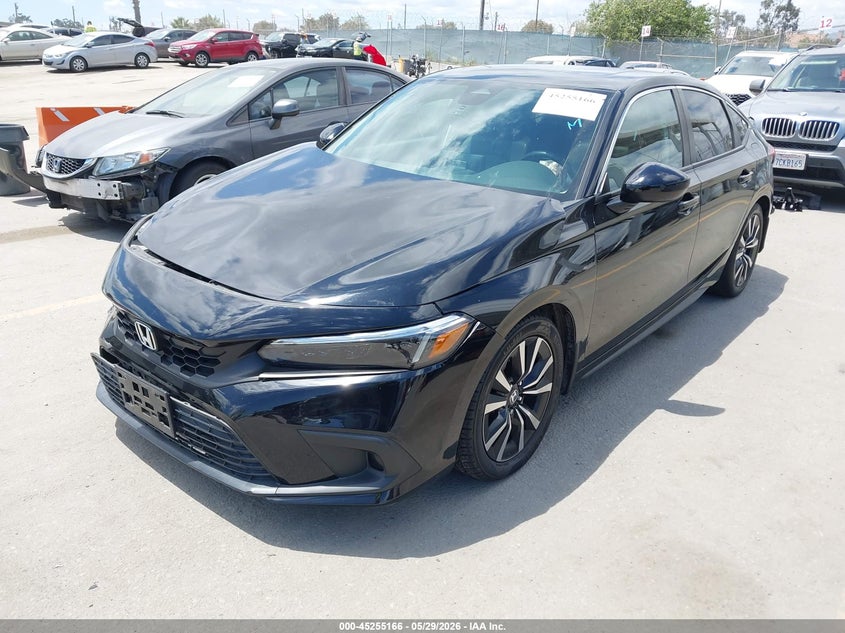 2022 Honda Civic Ex-L 19XFL1H72NE011606 photo 1