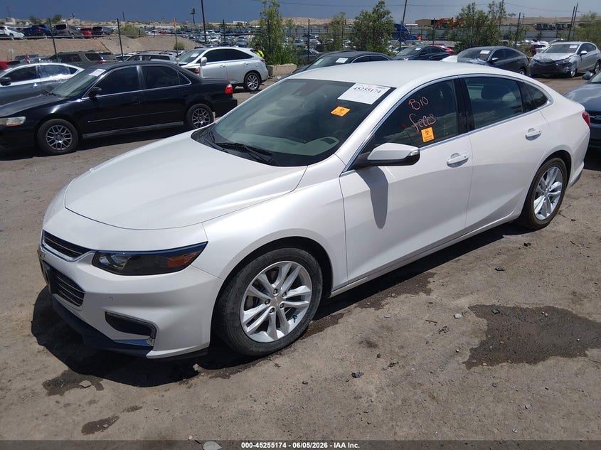 Vin: 1g1zj5su2gf246775, lot: 45752983, chevrolet malibu hybrid 20162