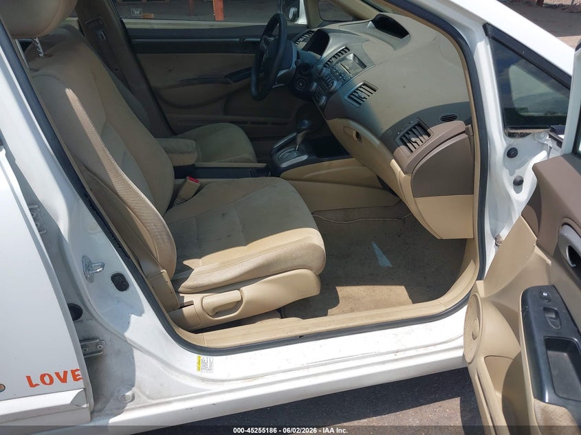 2006 HONDA CIVIC SEDAN 1.3L I-4 VVT, 93HP