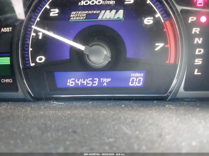 2006 HONDA CIVIC SEDAN 1.3L I-4 VVT, 93HP
