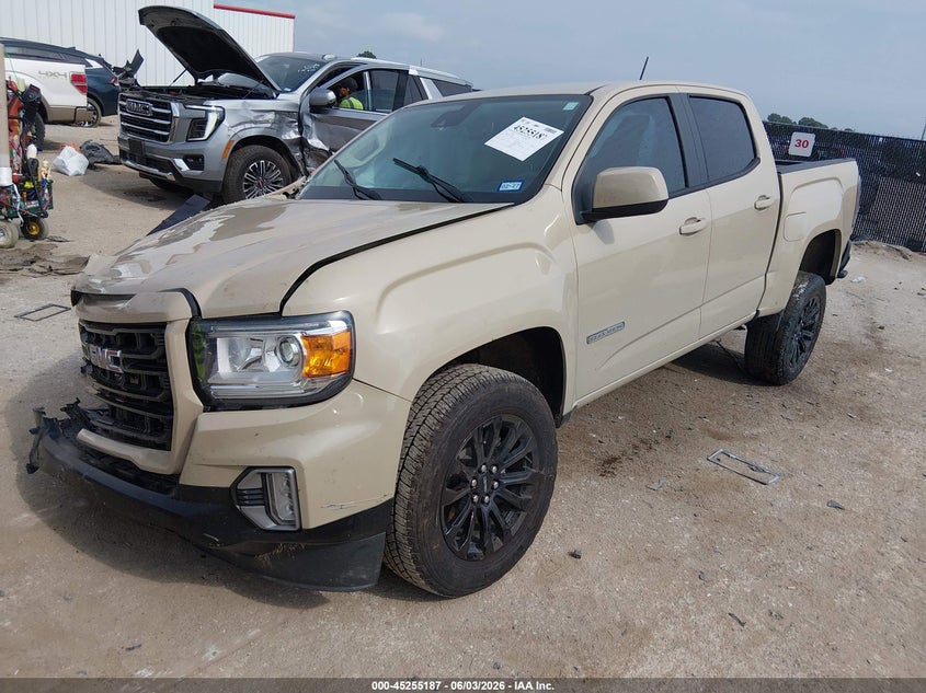 2022 GMC Canyon 2Wd Short Box Elevation VIN: 1GTG5CEN1N1159617 Lot: 45255187