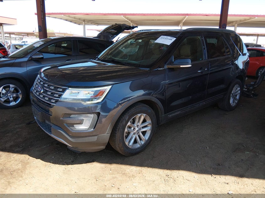 Vin: 1fm5k7d82hgd90073, lot: 45752997, ford explorer xlt 20172