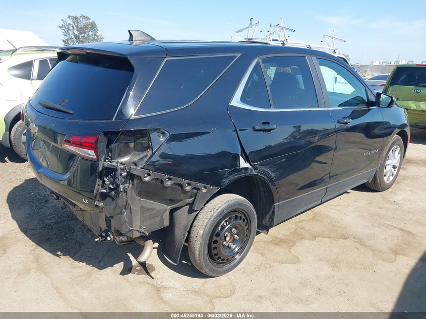 Vin: 3gnaxkeg2pl243041, lot: 45753003, chevrolet equinox fwd lt 20234
