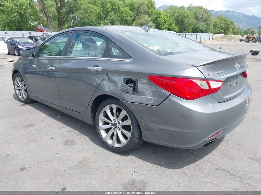 5NPEC4AB7CH469162 2012 Hyundai Sonata 2.0 Se 2.0T grey
