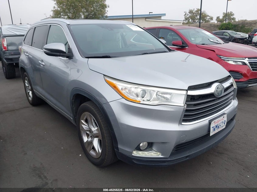 Vin: 5tdykrfh1gs176741, lot: 45753034, toyota highlander limited platinum v6 2016 img_1