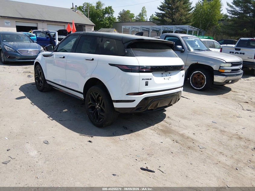 Vin: salzt2fx7mh129979, lot: 45753079, land rover range rover evoque r-dynamic s 20213