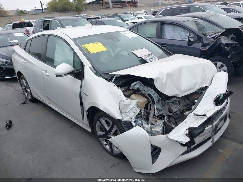 Vin: jtdkarfu0g3001808, lot: 45753083, toyota prius four touring 2016 img_1