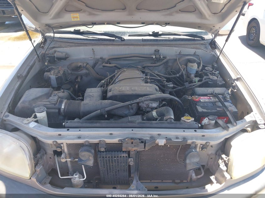 2002 Toyota Tundra Sr5 V8 VIN: 5TBRT34172S222305 Lot: 45255284