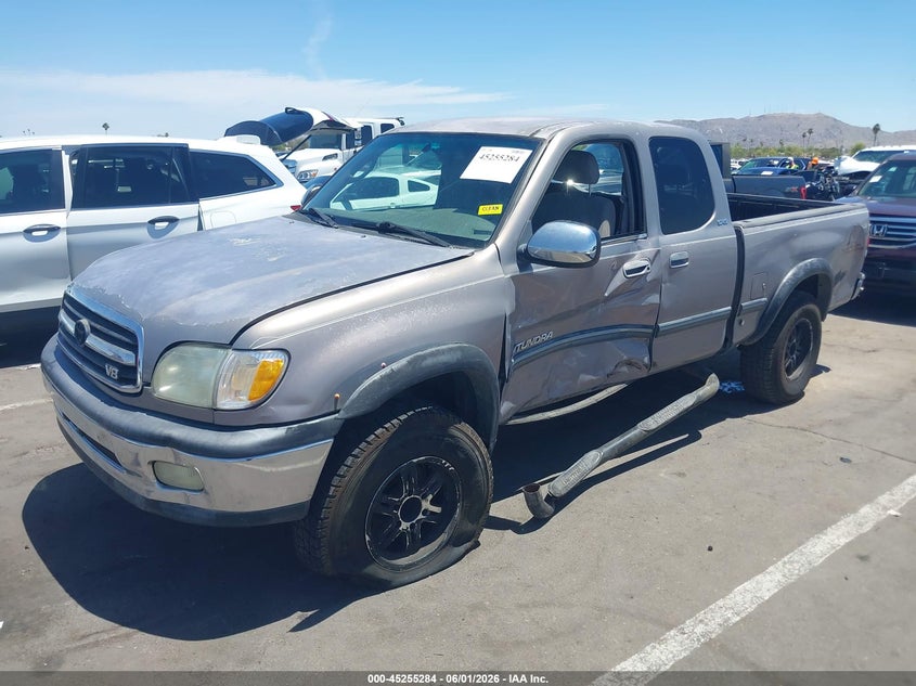 2002 Toyota Tundra Sr5 V8 VIN: 5TBRT34172S222305 Lot: 45255284
