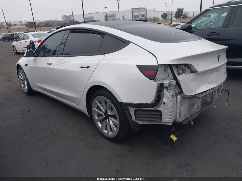 Vin: 5yj3e1ebxnf145361, lot: 45753095, tesla model 3 long range dual motor all-wheel drive 20223