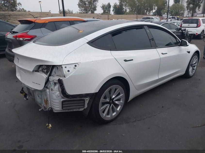 Vin: 5yj3e1ebxnf145361, lot: 45753095, tesla model 3 long range dual motor all-wheel drive 20224