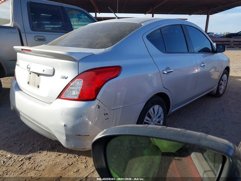 Vin: 3n1cn7ap1hk472251, lot: 45753152, nissan versa 1.6 sv 20174
