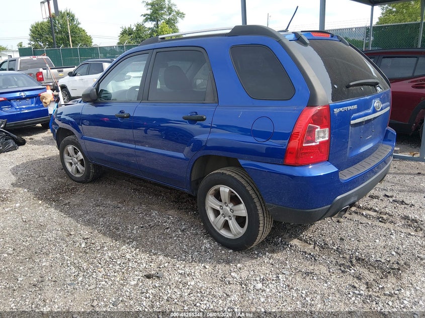 Vin: kndkg3a45a7722435, lot: 45753154, kia sportage lx 20103