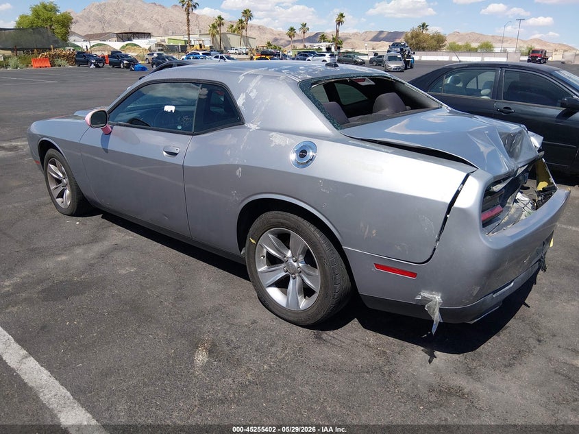 Vin: 2c3cdzag6fh839340, lot: 45753211, dodge challenger sxt 20153