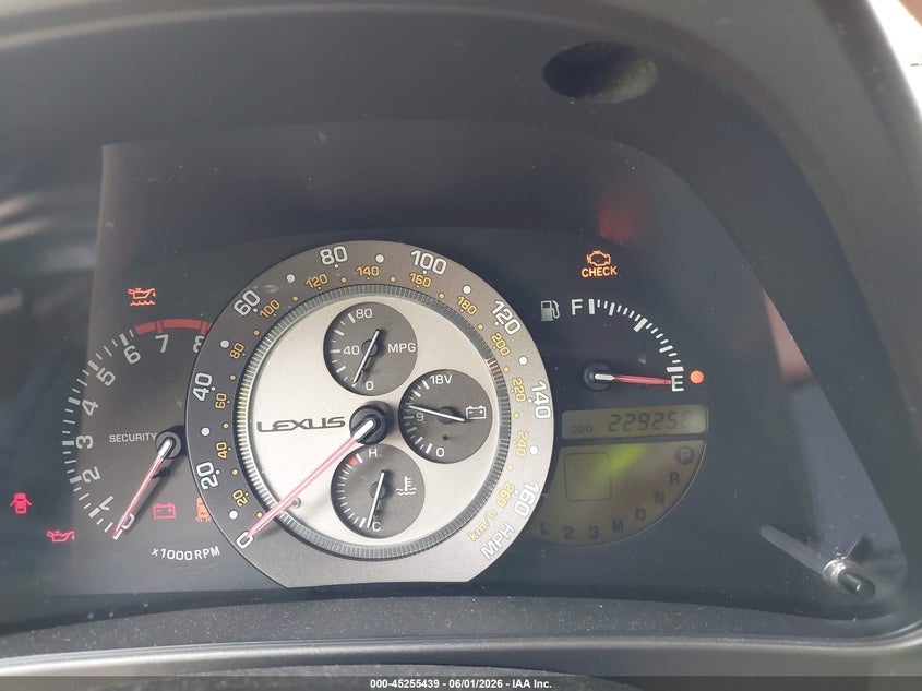 2001 Lexus Is 300 VIN: JTHBD182710007343 Lot: 45255439