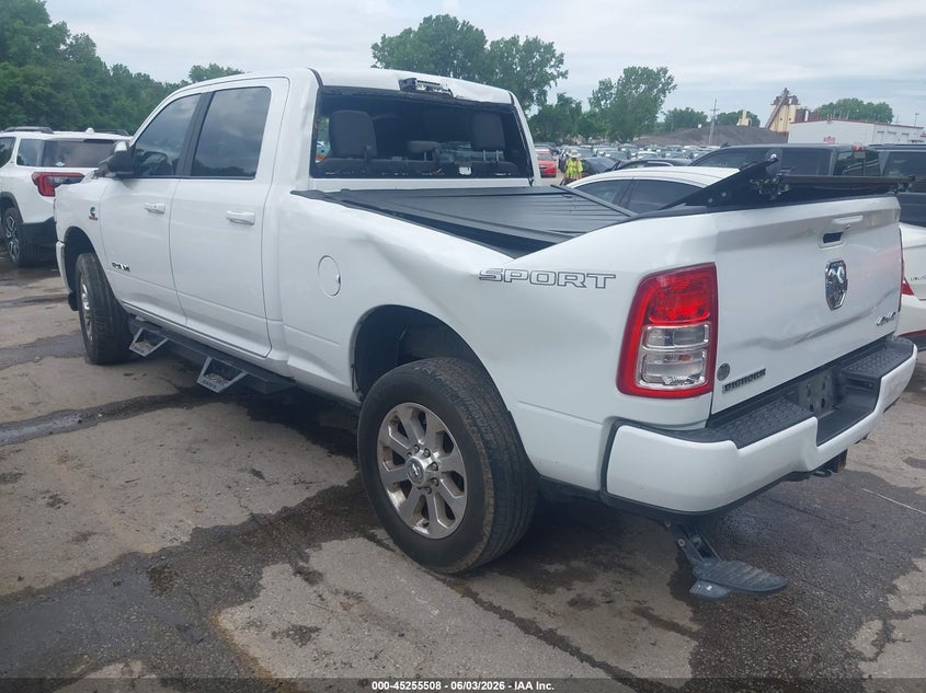 Vin: 3c6ur5dl5ng111775, lot: 45753317, ram 2500 big horn  4x4 6'4 box 20223