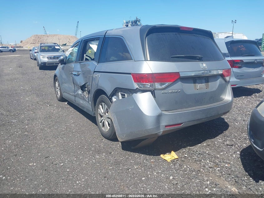 Vin: 5fnrl5h47gb077902, lot: 45753320, honda odyssey ex 20163