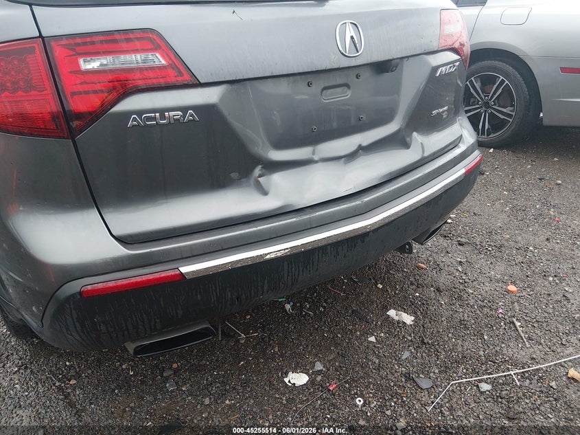 2012 Acura Mdx 3.7 Mdx Technology Package grey Lot 111045255514 Vin 2HNYD2H49CH511954
