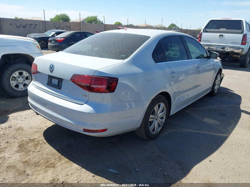 2017 VOLKSWAGEN JETTA SEDAN 1.4L I-4 DI, DOHC, VVT, TURBO, 150HP