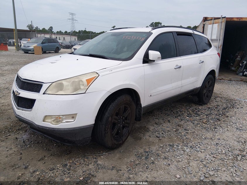 2010 Chevrolet Traverse, Удар сзади, IAAI, VIN 1GNLRFED4AS124593 — фото 2