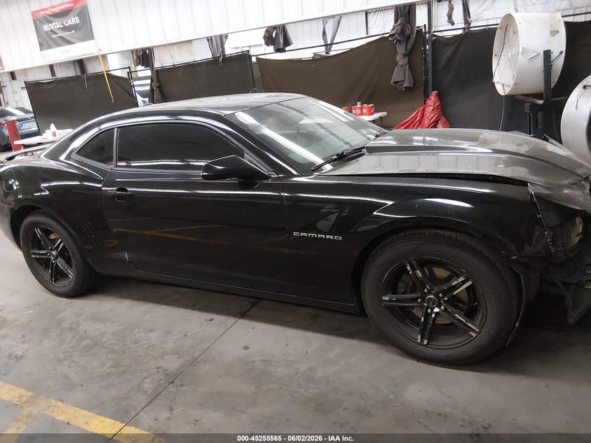 2012 Chevrolet Camaro 3.6 2Ls black Lot 111045255565 Vin 2G1FA1E30C9131593