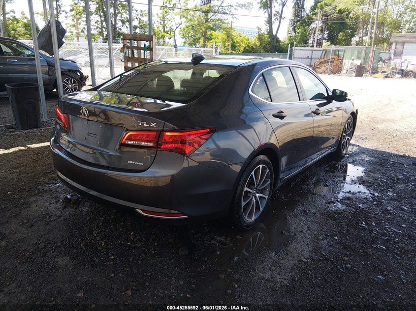 Vin: 19uub3f51fa007348, lot: 45753401, acura tlx v6 tech 20154