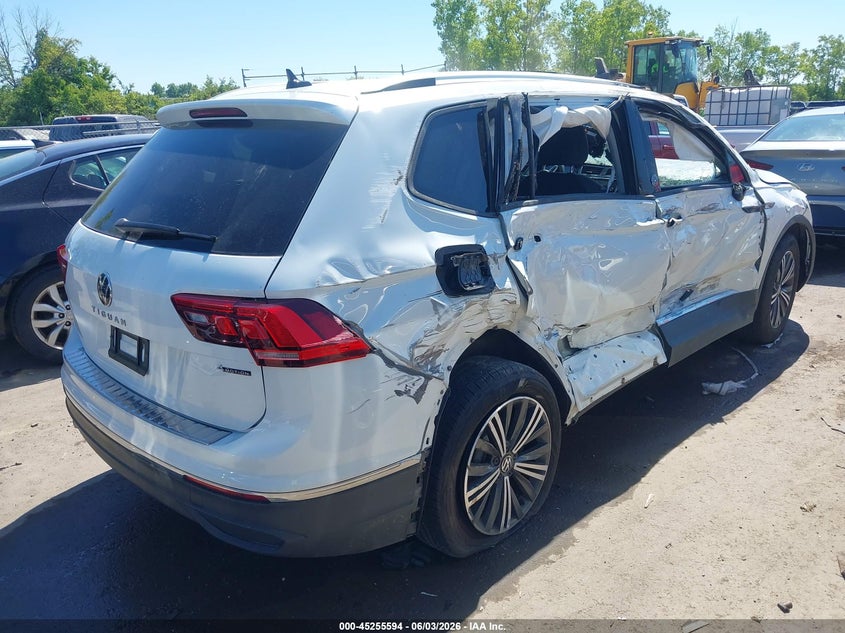 Vin: 3vvab7axxrm218610, lot: 45753403, volkswagen tiguan 2.0t wolfsburg edition 20244