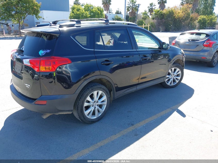 Vin: 2t3dfrev2fw315556, lot: 45753415, toyota rav4 limited 20154