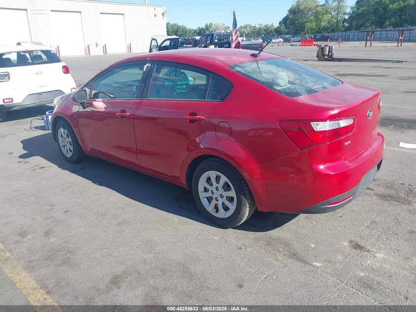 Vin: knadm4a34e6352781, lot: 45753442, kia rio lx 20143