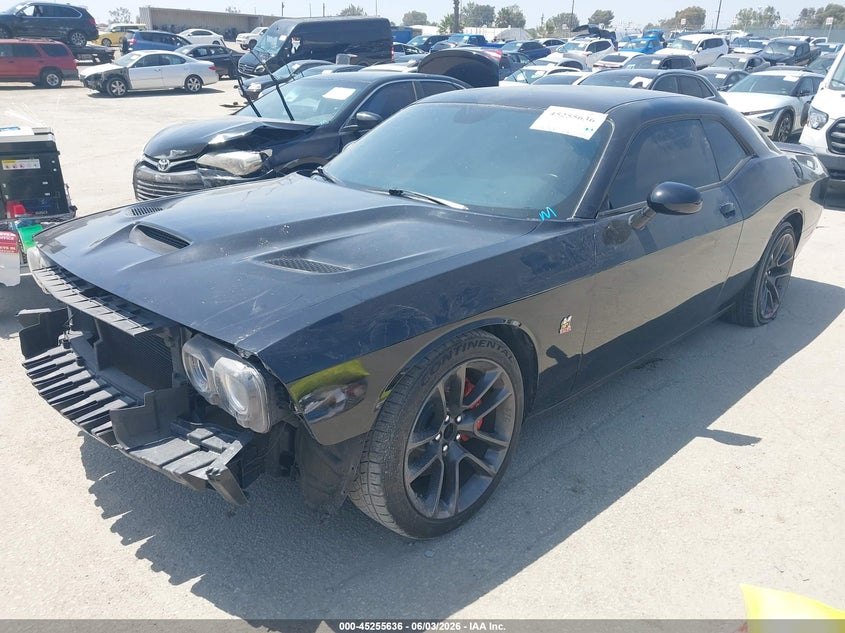 Vin: 2c3cdzfj4lh250416, lot: 45753445, dodge challenger r/t scat pack 20202