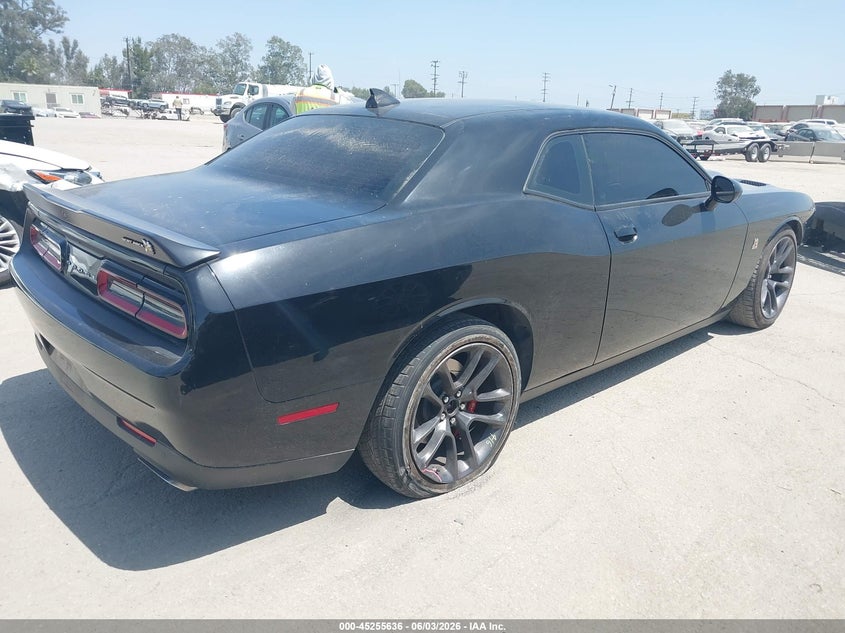 Vin: 2c3cdzfj4lh250416, lot: 45753445, dodge challenger r/t scat pack 20204