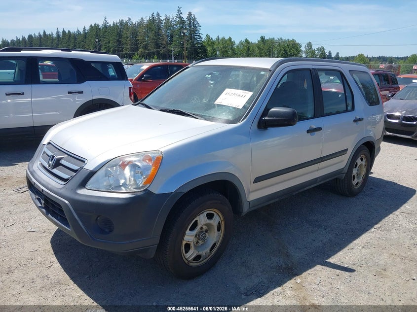 JHLRD78596C042603 2006 Honda Cr-V Lx photo 1