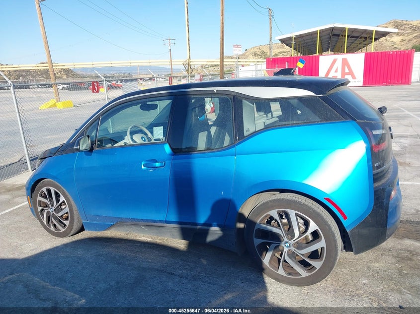 2018 BMW I3 94Ah W/Range Extender VIN: WBY7Z4C55JVD97083 Lot: 45255647