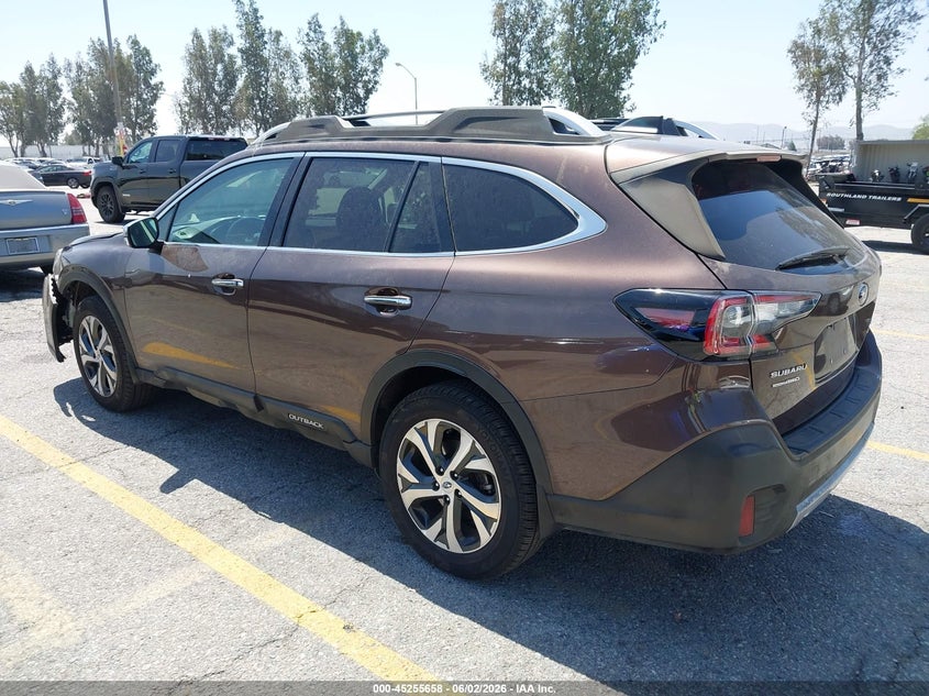 Vin: 4s4btgpd9m3145703, lot: 45753467, subaru outback touring xt 20213
