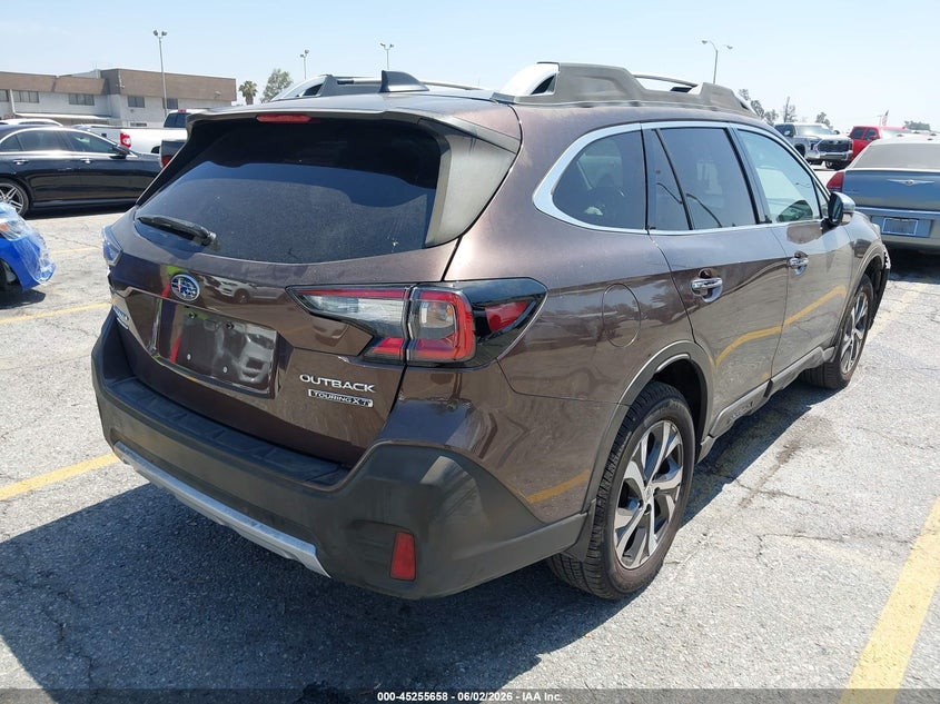 Vin: 4s4btgpd9m3145703, lot: 45753467, subaru outback touring xt 20214