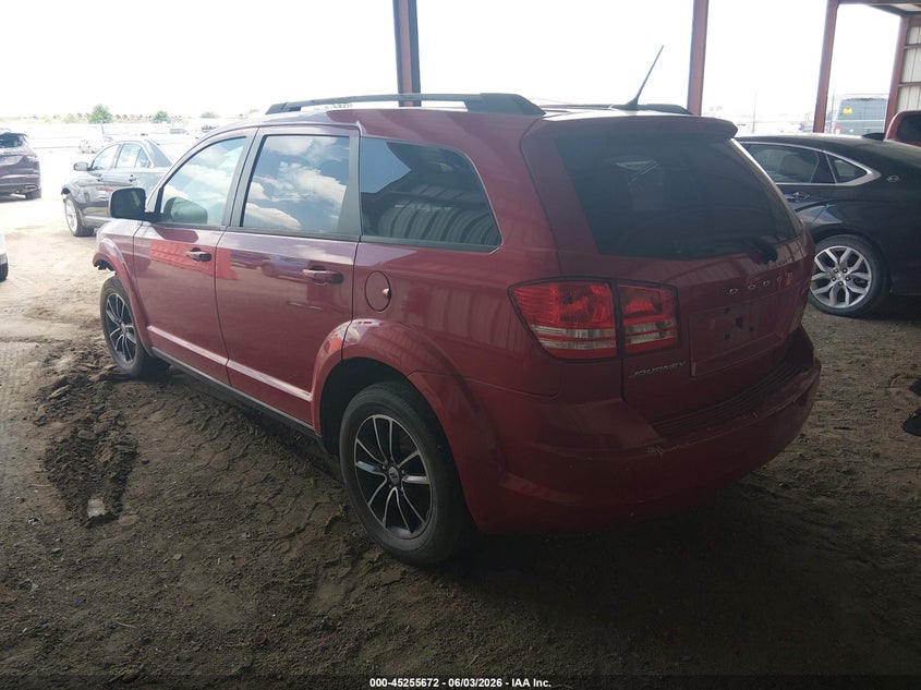 Vin: 3c4pdcab8jt310731, lot: 45753481, dodge journey se 20183