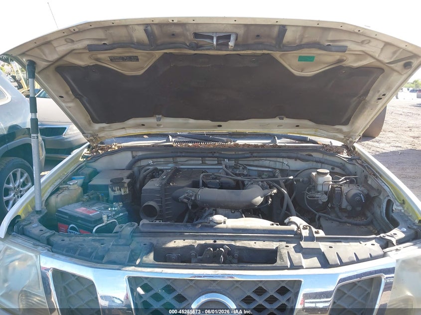 2011 Nissan Navara (frontier) 2.5 Frontier S white Lot 111045255673 Vin 1N6BD0CT7BC429329