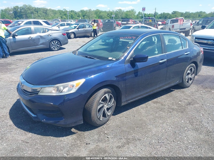 2017 Honda Accord Lx 1HGCR2F37HA089962 photo 1