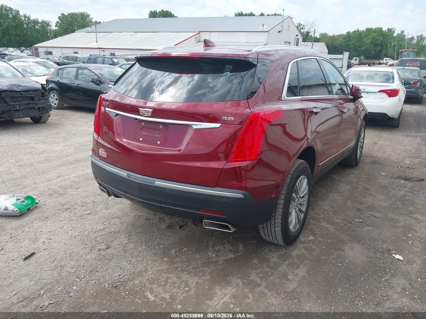 Vin: 1gykndrs6jz184261, lot: 45753505, cadillac xt5 luxury 20184