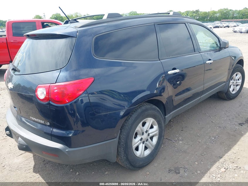 Vin: 1gnlreed5aj261462, lot: 45753507, chevrolet traverse ls 20104